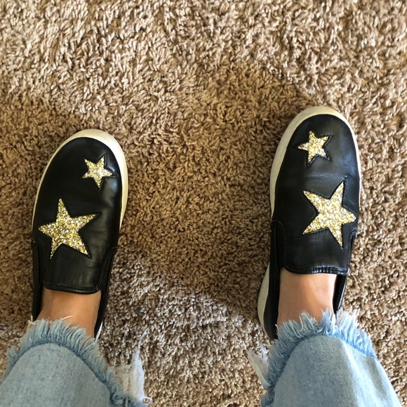 Michael Kors Black Pia Star Slip On Sneaker - Picture 5 of 7